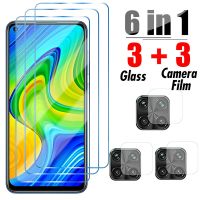 ✉ 6in1 Protective Glass for Xiaomi Redmi Note 12 Pro 9 8 9S 9A 9C 10C Screen Protector for Redmi Note 11 10 Pro 10S 11S Lens Film