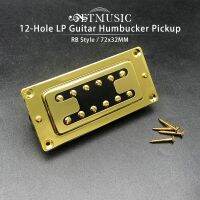 Humbucker Pickup กีต้าร์ไฟฟ้า12รูสำหรับกีตาร์สไตล์ Rickenbacker 72X32mm ขนาดเล็กสไตล์ RB