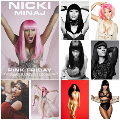 Nicki Minaj นักร้องผ้าใบศิลปะโปสเตอร์และภาพผนังศิลปะพิมพ์ครอบครัวสมัยใหม่ห้องนอนตกแต่งโปสเตอร์