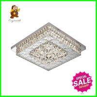 ไฟถาด LED CST 9512 สีขาวใส 1 หัวLED CEILING LAMP CST 9512 WHITE 1-LIGHT **คุณภาพดี**