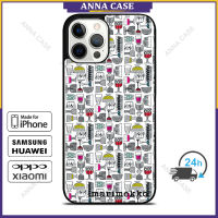 Marimekko 2532 กรณีโทรศัพท์มือถือ iPhone 14 Pro Max / iPhone 13 Pro Max / iPhone 12 Pro Max / Samsung Galaxy Note10 Plus / S22 Ultra ฝาครอบป้องกันการตก