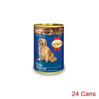 [24PCS] SMARTHEART Dog Food Can Chicken&amp;Liver Flavor สมาร์ทฮาร์ท อาหารเปียกสุนัข รสไก่และตับ ชนิดกระป๋อง 400g