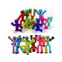 1pc Cup Stickbot  Boys Deformable Figure Sucker Kids