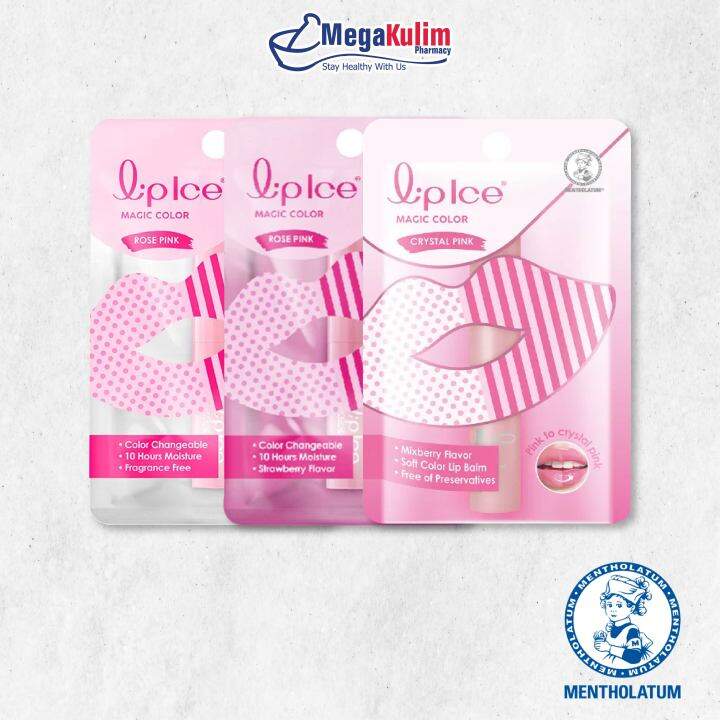 Lip Ice Magic Color [3 Types To Choose] Lazada