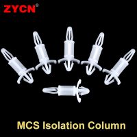 100PCS MCS Plastic PC/PCB Board Isolation Column Reverse Locking Circuit Bracket Computer Nylon Spacer Pillar Support Hole 4MM