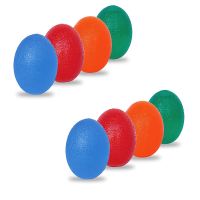 8Pcs Stress Relief Balls, Squeeze TPR Exercise Stress Balls, Gel Hand Balls for Sports Hand,Finger,Grip Strengthening