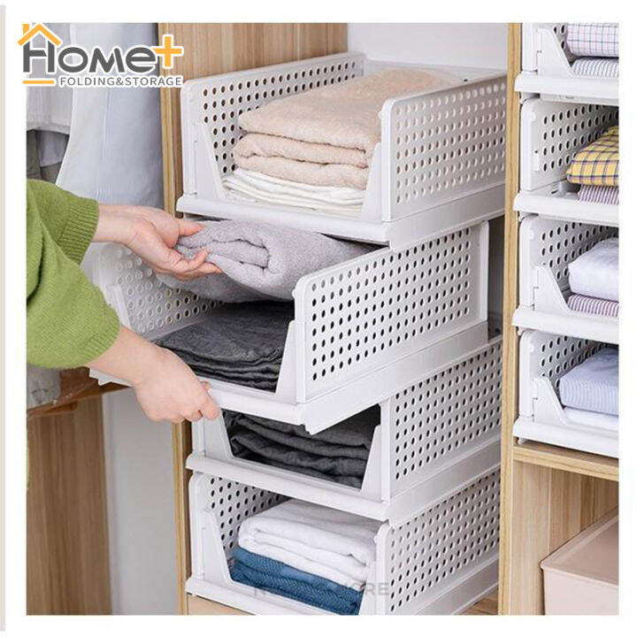 (HOME+) Foldable Modular Retractable Shelf / Storage Rack Drawer ...