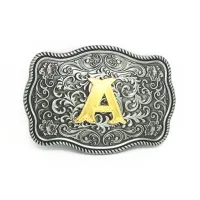 【CW】 Initials   Zinc Alloy Decoration Buckle - Z Aliexpress