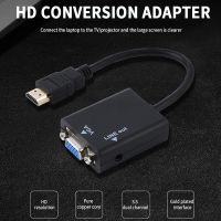 ♗●❀ Hdmi Male To Female Vga Computer Player Advertising Settop Box To TV Projector Monitor Adapter