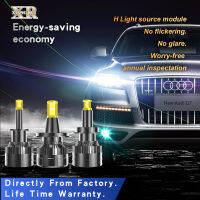 XR LED car headlights H1 H4 H7 H8 H9 H11 9005 HB3 9006 HB4 9012 super bright spotlight 6300K bulb 4300K fog lamp 100W CSP