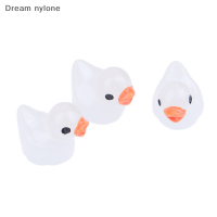 Dream nylone 20pcs MINI Luminous Resin เป็ดเรืองแสงในเครื่องประดับขนาดเล็กจิ๋วเป็ด