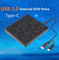 External DVD Drive USB3.0Type C DVD-RW CD-RW CD Rewriter Burner внешний dvd привод lecteur dvd portátil For PC Laptop Macs OS