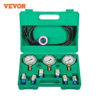 Yreg809 Alat Uji Pengukur Tekanan Hidrolik VEVOR dengan Instrumen Pengukuran Manometer เคสดิจิตอล