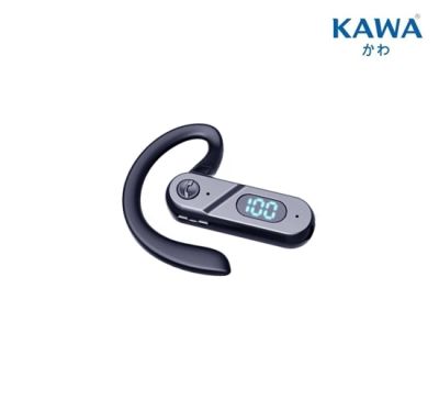 หูฟังบลูทูธ Kawa V28 บลูทูธ 5.2 แบตอึดคุยต่อเนื่อง 20 ชม มีหน้าจอ LED แสดง % แบตเตอรี่ หูฟังไร้สาย
