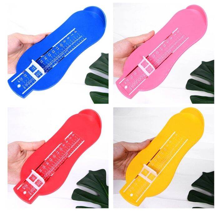 kids Baby Foot Shoe Size Measure Tool Infant Device Ruler Kit boy girl ...