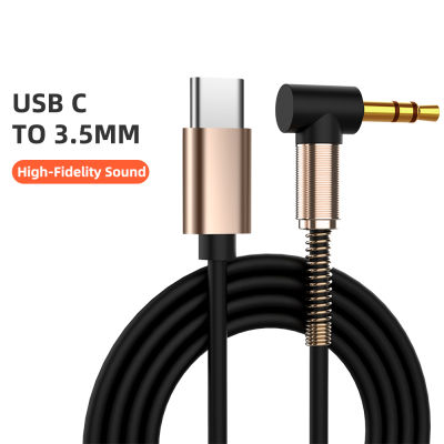 USB Type C Car AUX Audio Cable to 3.5mm Jack Female Speaker Cable For Headphone Headset AUX Cord For Xiaomi OPPO Honor