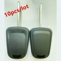 [MEES] 10ชิ้น/ล็อต Transponder เปลือกกุญแจรถสำหรับเชฟโรเลตอาวีโอ Vauxhall Opel Key Fob ว่างเปล่า