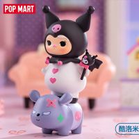 POP MART BIQI PUCKY Family Series Blind Box Toy Kawaii Action Doll Anime Figure Toys Model Surprise Mystery Box Blind Bag