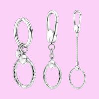 PANDORA Small/Medium/ Bag Charm Holder Birthday Jewelry Gift For Women 39;s Bracelets DIY Making Trendy Accessories