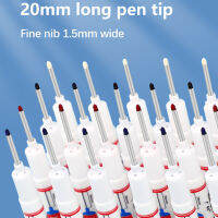 8ชิ้นเซ็ต Perforating 20Mm Deep Hole Long Head Nib Markers สำหรับปากกาโลหะกันน้ำห้องน้ำงานไม้ตกแต่ง Multi-Purpose