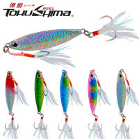 1PCS เหยื่อตกปลา5สี Jig เหยื่อล่อปลา8/10/15/20G จิ๊กโลหะ Lure 3D ตา Buzz Lure Sinking Minnow สำหรับตกปลา Micro เหยื่อตกปลาปลอม