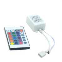 【⊕Good quality⊕】 yulibu74040703 24คีย์ควบคุม Rgb นำ6a Dc12v ควบคุมระยะไกลสำหรับ Ir Smd 3528 5050 Rgb แถบไฟ Led ไฟสำหรับภายในหรือตกแต่งกลางแจ้ง