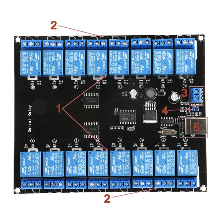 dc-7v-38v-16-channel-6ch-serial-relay-module-10a-250v-max-load-for-arduino