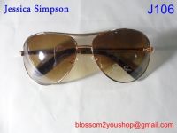 แว่นกันแดด  Jessica  Simpson รหัส J106 แบรนด์เนมใหม่แท้ 100% จาก Outlet  อเมริกา