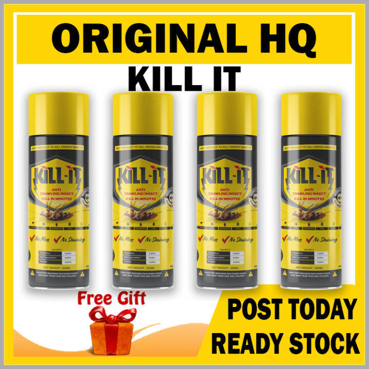 Kill it Spray Serangga Bunuh Lipas Spray Semut Pest Control Killer