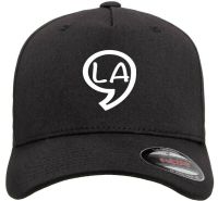 Kamala Harris Comma La Biden Hat Flexfit Baseball Cap Printed Emblem