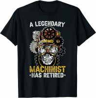 JHPKJA Legendary Machinist Has Rettirred, Machinist Great T-Shirt S-3XL Mens 100% Cotton Casual T-shirts Loose Top Size S-3XL 4XL 5XL 6XL