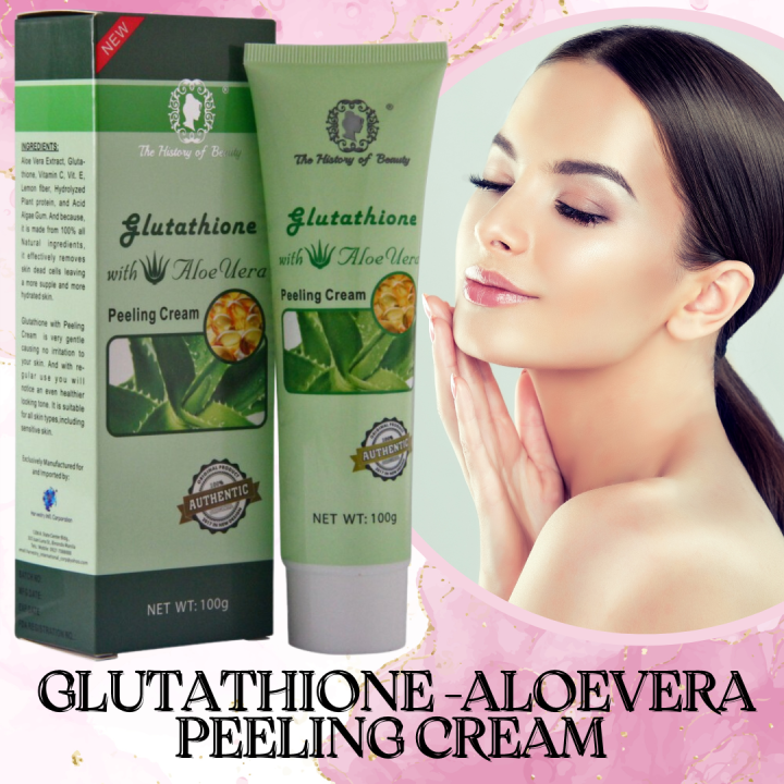 THE HISTORY OF BEAUTY GLUTATHIONE WITH ALOEVERA- Glutathione With Aloe ...