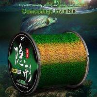 [HOT LIAXLLWISAAZH 534] 500M สายตกปลา Fluorocarbon ที่มองไม่เห็น Super Strong Spoted Line 3D Sinking สายตกปลาไนลอน Bionic Monofilament สายปลา