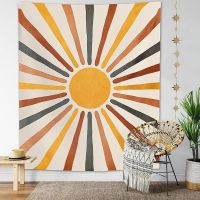 【CW】﹍◎☊  70s Wall Hanging Tapestry Hippie Background Abstract Bedroom Blankets