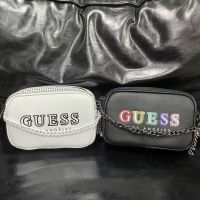 GUESS New European and American street fashion personality printed letter logo shoulder messenger bag