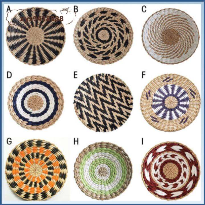 XYS9418888 Livingroom Ethnic Style Rattan Round Decorative Wall Hanging
