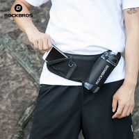 ROCKBROS Running Waist Bag Men Women Sports Fanny Pack Outdoor Hiking Bike Cycling Waist Bottle Kettle Bag Bicycle Accessories Running Belt