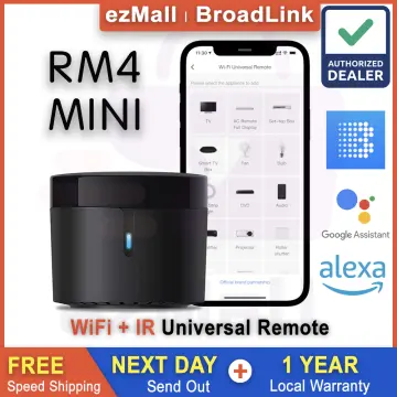 BroadLink RM4 Mini Universal Remote Control IR WiFi Smart Home Automation  Bestcon RM4C Controller Works Alexa
