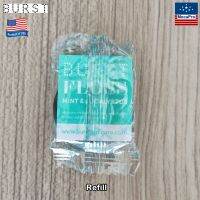 BURST® Dental Floss Set &amp; Refill 30 meters ไหมขัดฟันสีดำ + ตลับ ไหมขัดฟัน ความยาว 30 เมตร