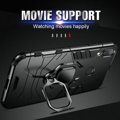 4 in 1 Luxury Magnetic Shockproof Car Ring Case On The For Xiaomi Redmi Note 8 7 6 Pro 5 4X Case For Redmi 4X 6X A2 5X A1 7 Case