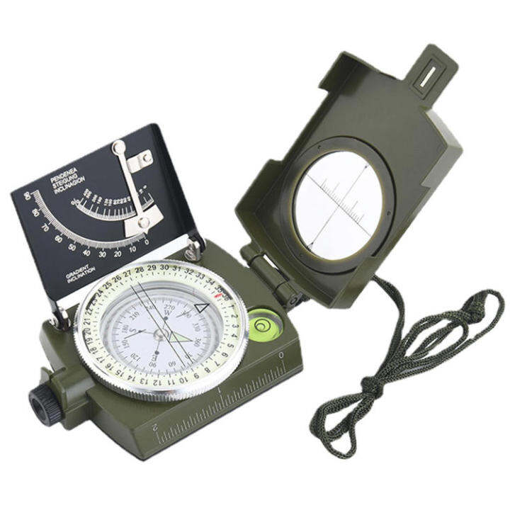 Camping Compass Multifunctional Land Navigation Compass Thumb Hold And
