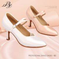 hot【DT】 shoes ballroom dancing competition performance training soft-soled womens white W11