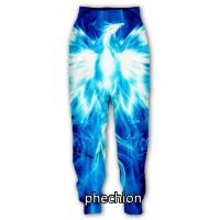 New Men/Women Phoenix 3D Printed Casual Pants Fashion Streetwear Men Loose Sporting Long Trousers F85