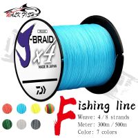 【CC】 WALK FISH 4/8 Strands Japan Braid Fishing 300m 500m PE Braided Multifilament Floating