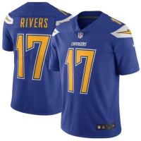 The NFL football jerseys lightning Los Angeles Chargers 17 99 Bosa Rivers เสื้อบอลยอนยุค90 เสื้อฟุตบอลยุค90 เสื้อฟุตบอลย้อนยุค