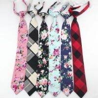 Cotton Kids Colorful Tie 5cm Width Striped Fruit Floral Ties Boy Children Necktie Slim Skinny Cravate Narrow Thick Neckties