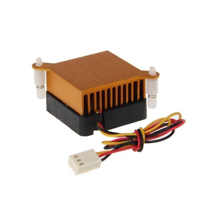 Pc Northbridge Chipset Aluminium Cooler Heatsink 40mm Fan For 3d