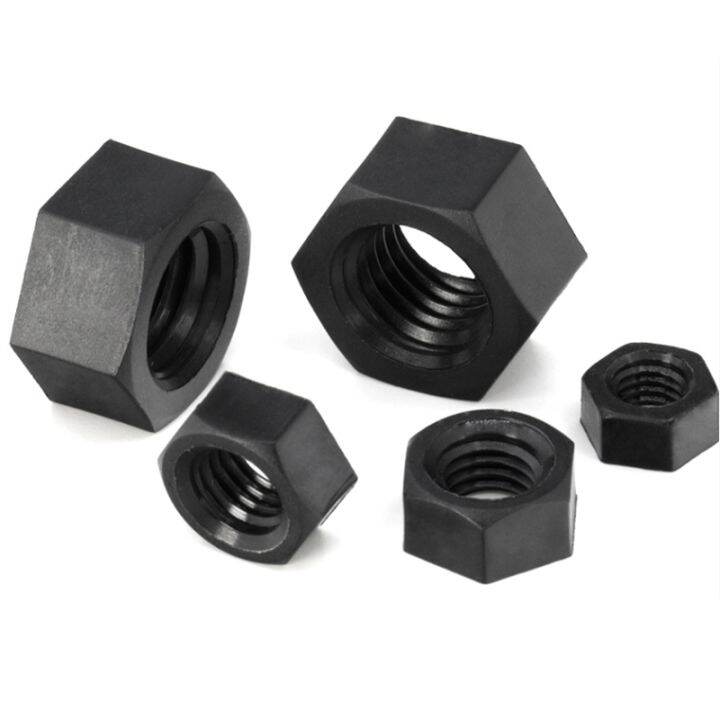 20pcs-plastic-hex-nuts-m2-m2-5-m3-m4-m5-m6-m8-nylon-pa66-heat-insulation-hexagon-lock-nut-thread-bolt-cap-black-white-clear