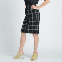 GSP BUSINESS SKIRT B&amp;W กระโปรงระดับมาตรฐาน(SL2BBL)