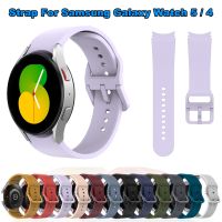 ↂ❏♈ Strap For Samsung Galaxy Watch 5 4 Watch5 Pro Watch4 Classic Watchband Silicone Smartwatch Soft Bracelet Wristband Accessorie